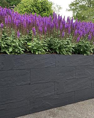 <p>Hou je van strakke muurblokken met rechte randen, maar mag in de steen zelf wel een motiefje zitten? Dan hebben je volop keuze in ons assortiment muurblokken met motief. Bij deze muurblokken zit er een reliëf in de voorkant van het muurblok. Het heeft zelfs wat weg van leisteen.</p>
